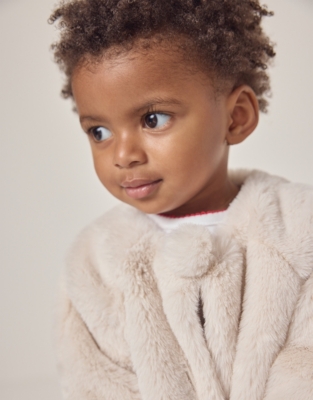 Faux Fur Bolero (18mths–6yrs)
