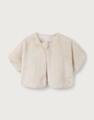 Faux Fur Bolero (18mths–6yrs)