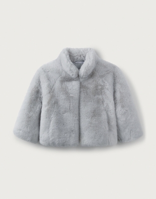 Faux-Fur Coat (1-6yrs) | Children's Clothing Sale | The White Company US
