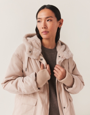 Faux Fur Lined Parka