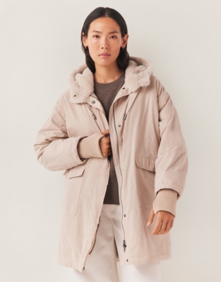 Faux Fur Lined Parka