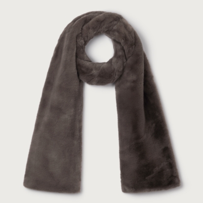 Faux Fur Long Scarf