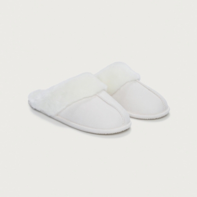 Faux Fur Mule Slippers