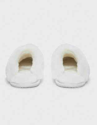Faux Fur Mule Slippers