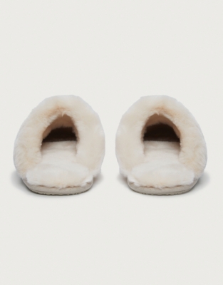 Faux Fur Mule Slippers