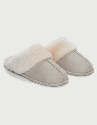 Faux Fur Mule Slippers