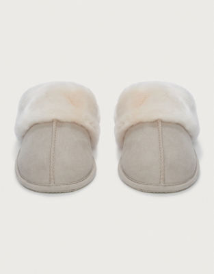 Faux Fur Mule Slippers
