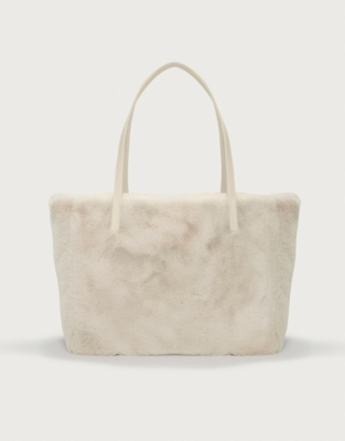 Faux Fur Shopper Bag