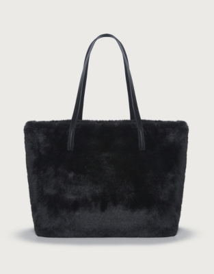 Faux Fur Shopper Bag