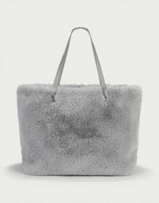 fur shopper bag