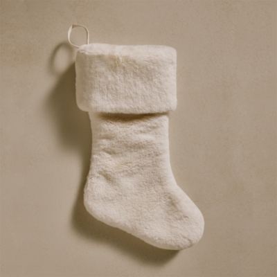 Faux Fur Stocking