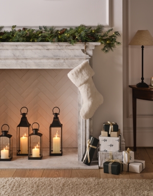 Faux Fur Stocking