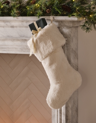 Faux Fur Stocking