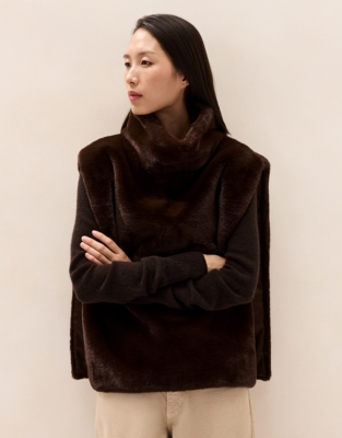 Faux-Fur Tabard