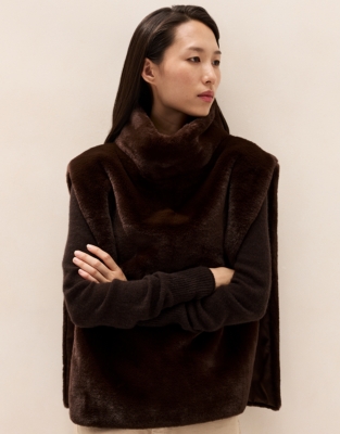 Faux-Fur Tabard