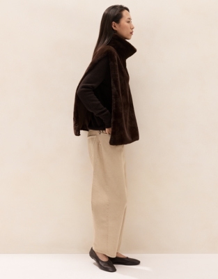 Faux-Fur Tabard
