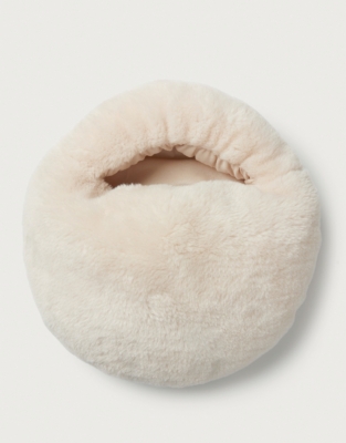 Faux Shearling Giant Footwarmer