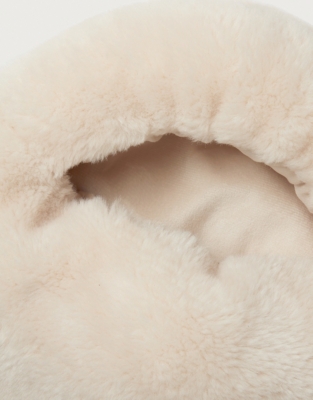 Faux Shearling Giant Footwarmer