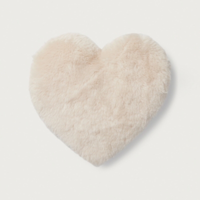 Faux Shearling Heat Up Heart