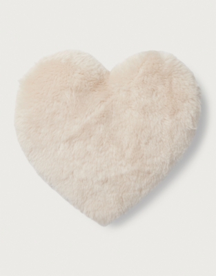 Faux Shearling Heat Up Heart