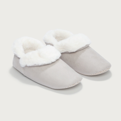 Faux Suede Cosy Boot Slippers