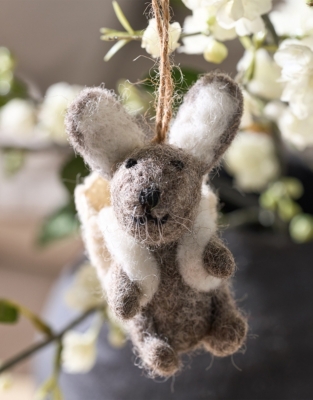 Felt Bunny Decoration