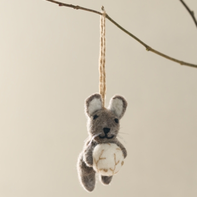 Felt Bunny Decoration