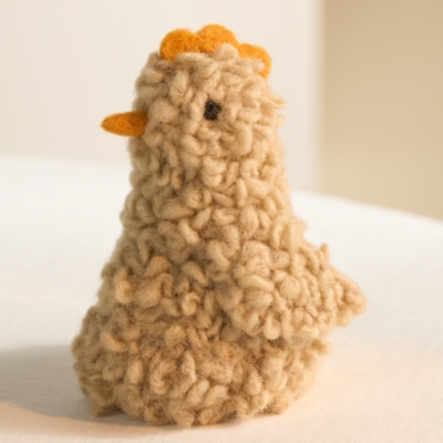 Felt Chicken Egg Cosy