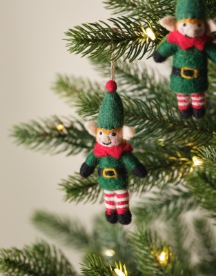 Felt Elf Decoration