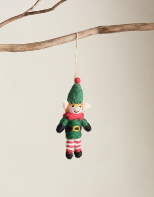 Felt Elf Decoration