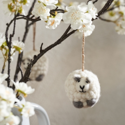 Felt Sheep Decoration