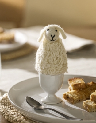 Felt Sheep Egg Cosy