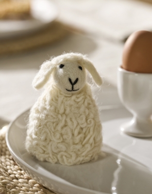 Felt Sheep Egg Cosy