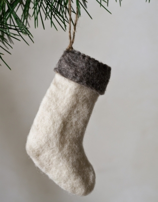 Felt Stocking Decoration 