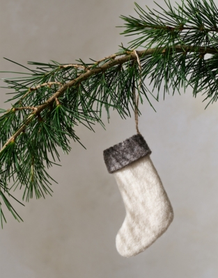 Felt Stocking Decoration 