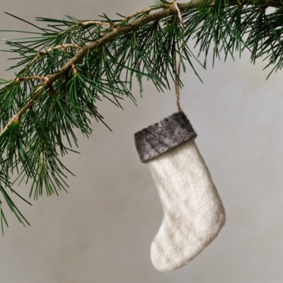 Felt Stocking Decoration 