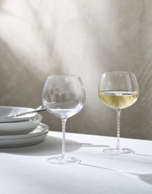 Ferne Twisted Stem Balloon Glasses – Set of 2