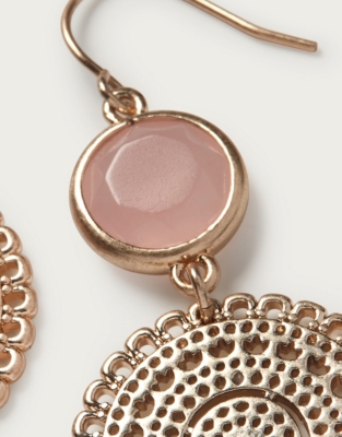 Filigree & Quartz Earrings Jewellery The White Company UK