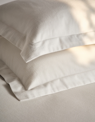 Findon Stripe Oxford Pillowcase – Single