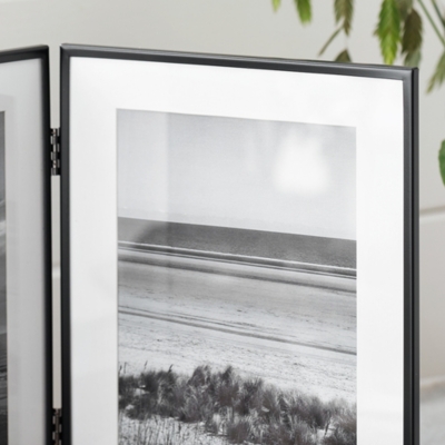 Fine Black DoubleHinged Easel Frame 5x7” Photo Frames The White