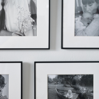 Fine Black Small Picture Gallery Wall | Photo Frames | The White Company UK