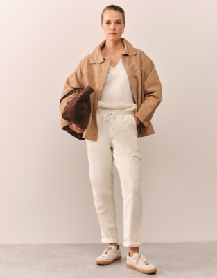 Fine Cord Utility Joggers