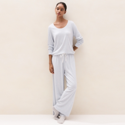 Fine-Rib Lounge Pyjama Set