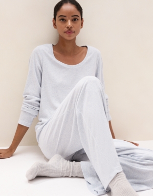 Fine-Rib Lounge Pyjama Set