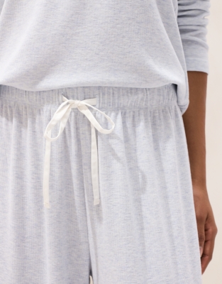 Fine-Rib Lounge Pyjama Set