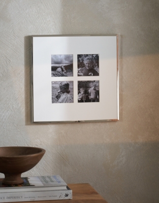 Fine Silver Multi Aperture Photo Frame