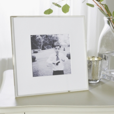 Fine Silver Photo Frame – 5x5” | Photo Frames | The White Company UK