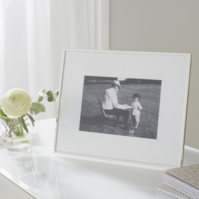 Fine Silver Photo Frame – 5x7” | Photo Frames | The White Company UK