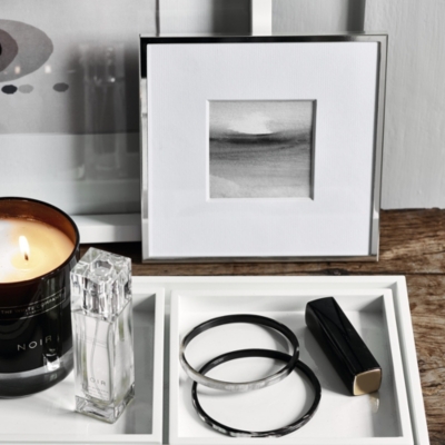 Fine Silver Photo Frame 3x3” Photo Frames The White Company UK