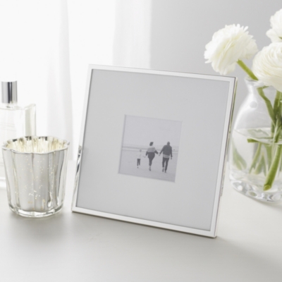 Fine Silver Picture Frame – 3x3” The White Company